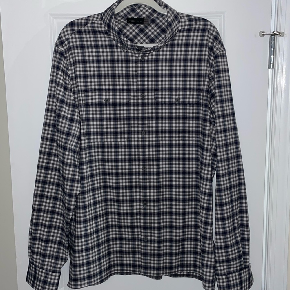 Kjus 2XL plaid long sleeved shirt